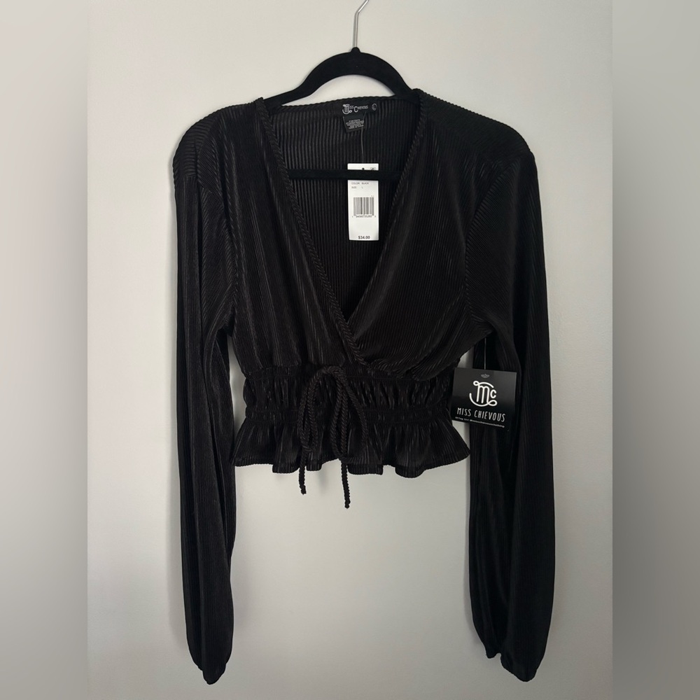 Miss Chievous black blouse